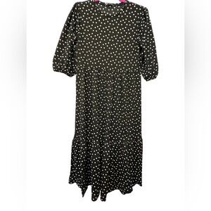 Zara polka dot dress size Small